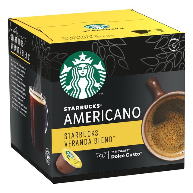 STARBUCKS Veranda Coffee Pods by Nescafe Dolce Gusto Tea M&S   