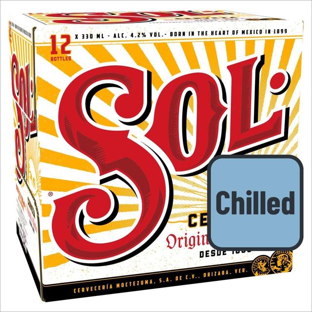 Sol Mexican Lager Chilled to Door