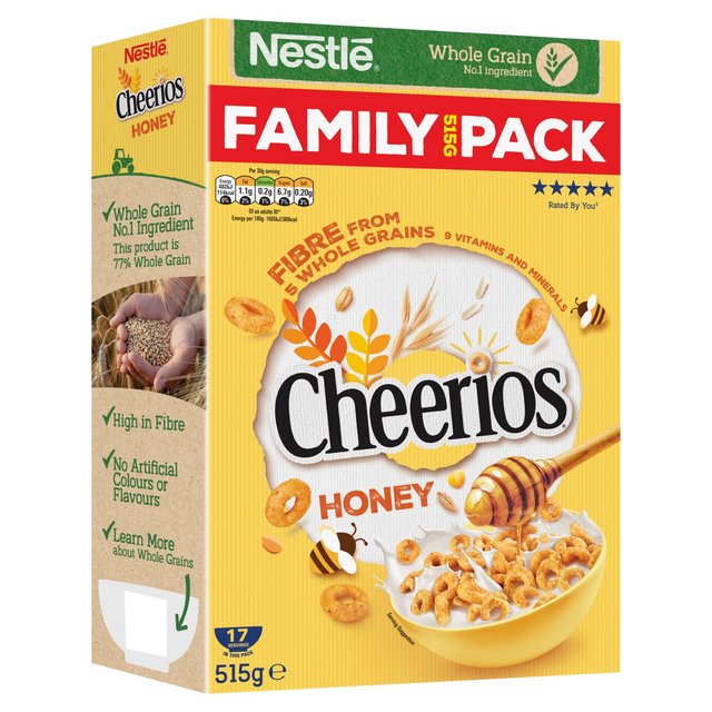 Nestle Cheerios Honey Cereal Cereals M&S   