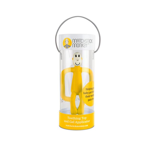 Matchstick Monkey Teething Toy - Yellow