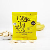 LioBites Freeze Dried Banana Crisps Crisps, Nuts & Snacking Fruit M&S   