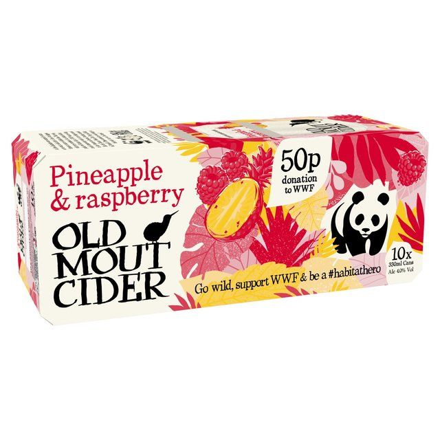 Old Mout Pineapple & Raspberry Chilled to Door GOODS M&S   