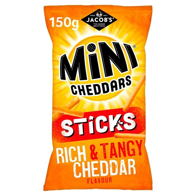 Jacob's Mini Cheddars Sticks Rich & Tangy Cheddar