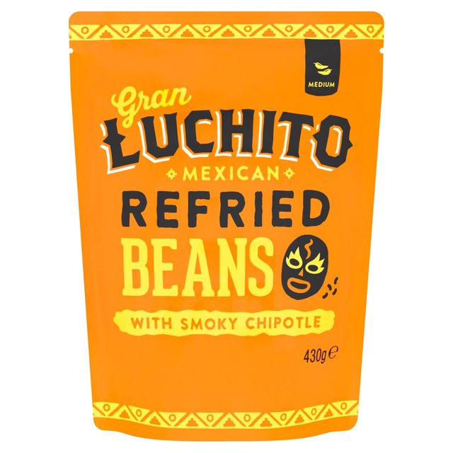 Gran Luchito Chipotle Refried Beans FOOD CUPBOARD M&S   