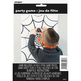 Halloween Pin the Spider On The Web Game