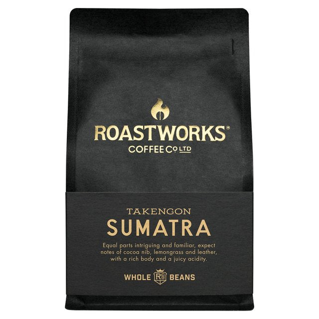 Roastworks Sumatra Whole Bean Coffee Food Cupboard M&S Default Title  