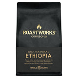 Roastworks Ethiopia Natural Whole Bean Coffee Food Cupboard M&S Default Title  