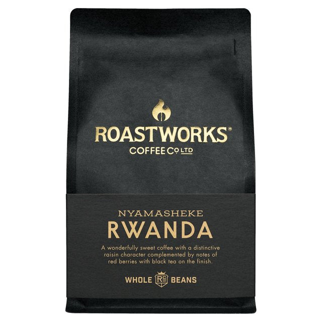 Roastworks Rwanda Whole Bean Coffee Food Cupboard M&S Default Title  