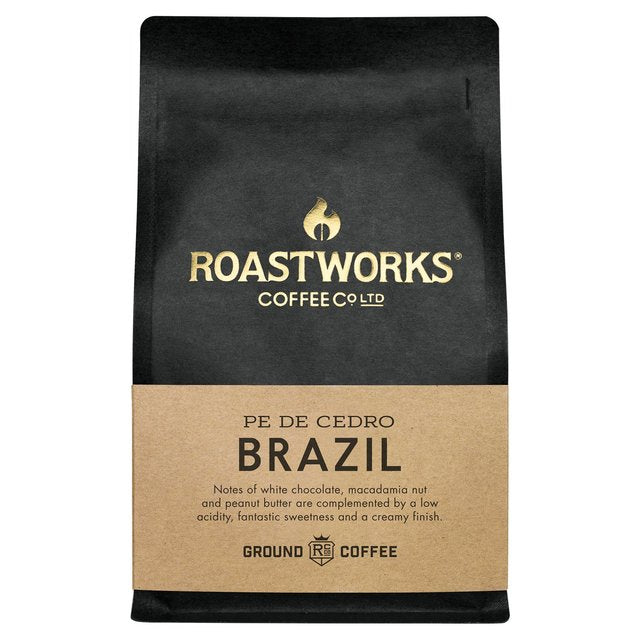 Roastworks Brazil Ground Coffee Food Cupboard M&S Default Title  