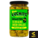 Gran Luchito Roasted Sliced Serrano Green Chillies for Fajita & Taco FOOD CUPBOARD M&S   