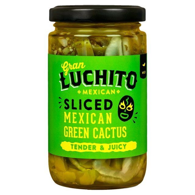 Gran Luchito Sliced Mexican Cactus for Fajita & Taco FOOD CUPBOARD M&S   