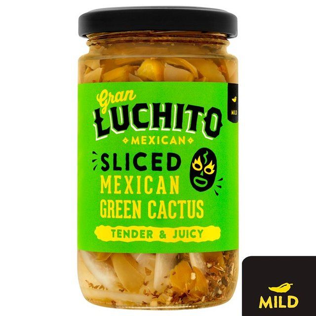 Gran Luchito Sliced Mexican Cactus for Fajita & Taco