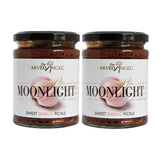 The Carved Angel Moonlight Sweet Garlic Pickle Dual, 2 x 325g - McGrocer