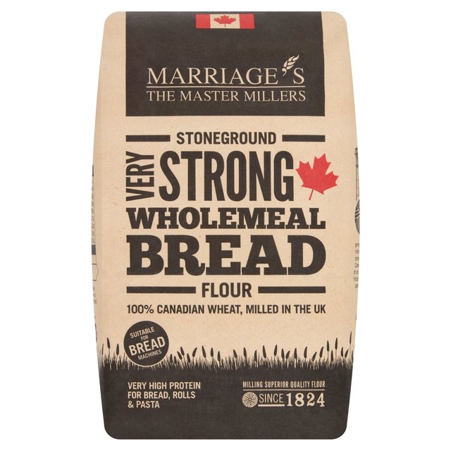 Marriage's Very Strong Canadian Wholemeal Flour Food Cupboard M&S Default Title  