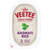 Veetee Heat and Eat Basmati Microwave Rice Tray Food Cupboard M&S Default Title  