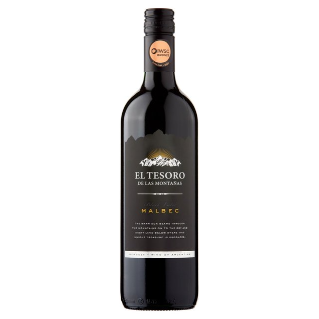 El Tesoro Black Label Malbec Wine & Champagne M&S Default Title  