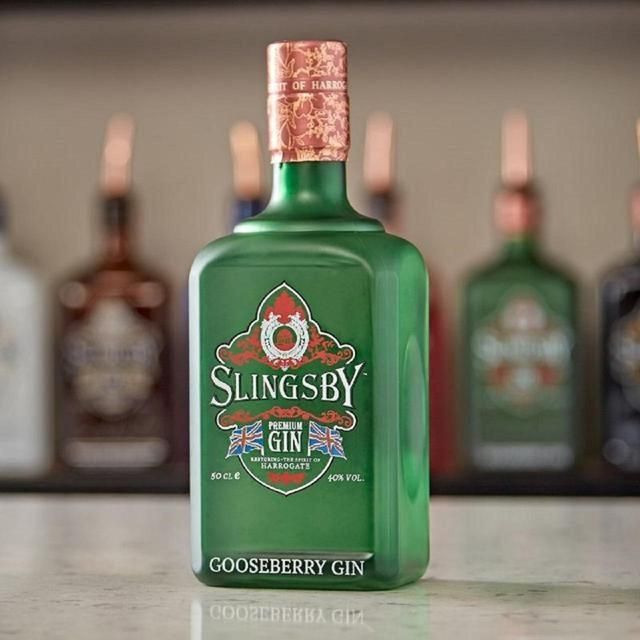 Slingsby Gooseberry Gin Liqueurs and Spirits M&S   