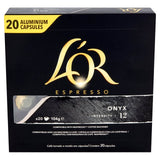 L'OR Espresso Onyx Intensity 12 Coffee Capsules Tea M&S   