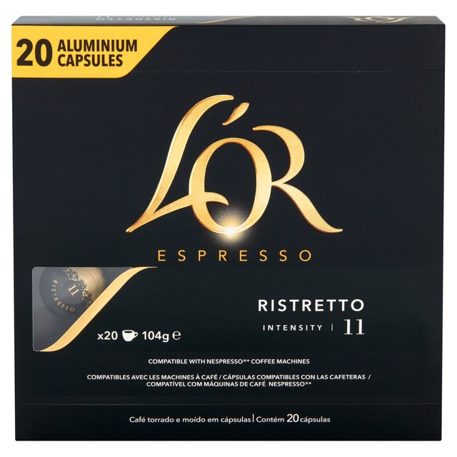 L'OR Espresso Ristretto Intensity Tea M&S   