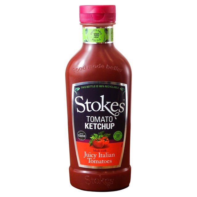 Stokes Real Tomato Ketchup Squeezy Table sauces, dressings & condiments M&S Default Title  