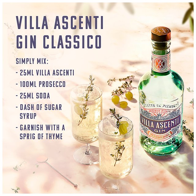 Villa Ascenti Gin BEER, WINE & SPIRITS M&S   