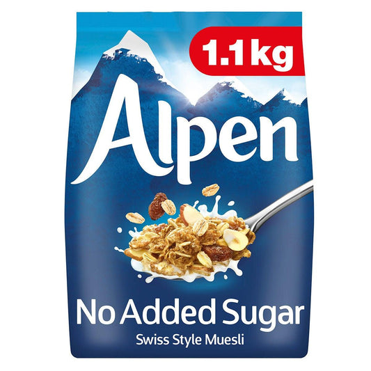 Alpen No Added Sugar Muesli, 1.1kg Cereals Costco UK   