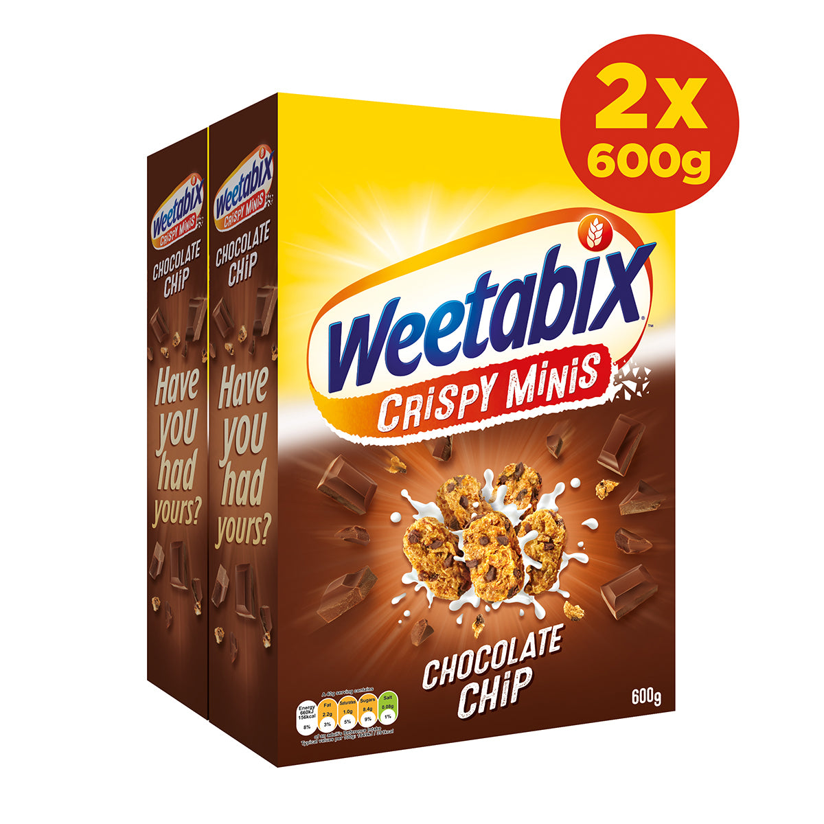 Weetabix Mini Chocolate, 2 x 600g - McGrocer
