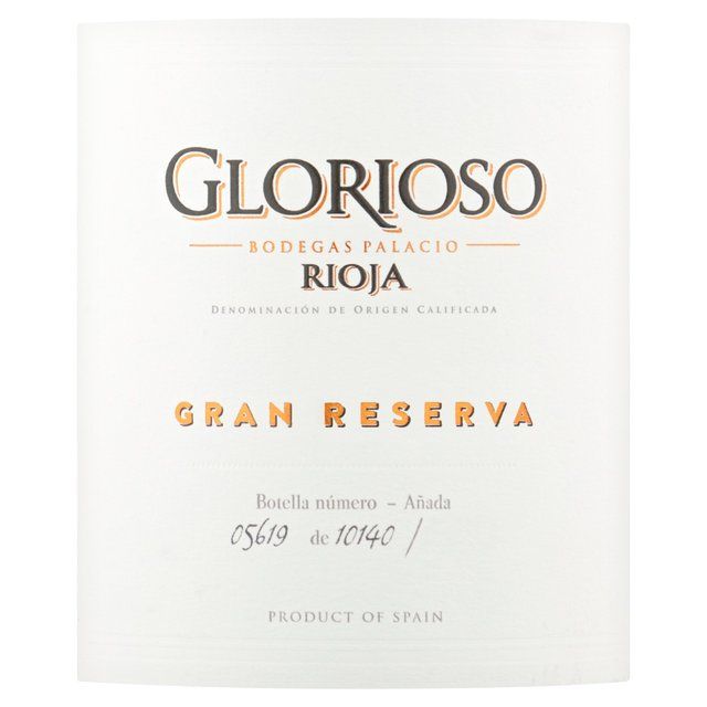 Bodegas Palacio Glorioso Gran Reserva Wine & Champagne M&S   