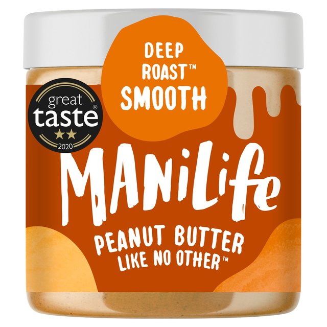 ManiLife Deep Roast Smooth Peanut Butter Jams, Honey & Spreads M&S Default Title  