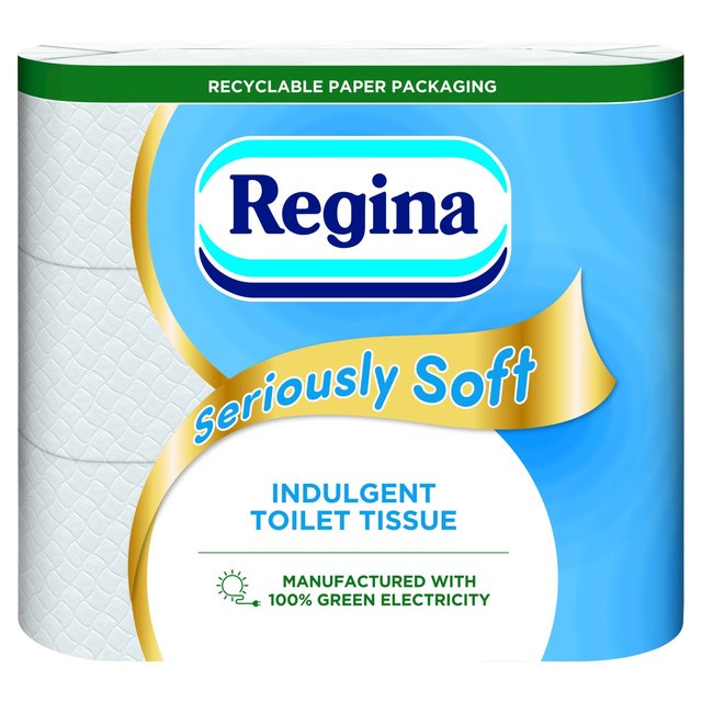 Regina Seriously Soft Toilet Tissue - 9 Rolls