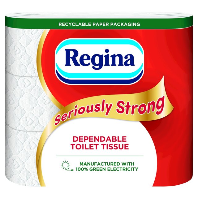 Regina Seriously Strong Toilet Tissue - 9 Rolls