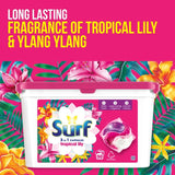 Surf 3-in-1 Tropical Lily & Ylang-Ylang Washing Capsules 50 Washes Laundry M&S   