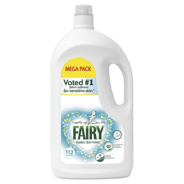 Fairy Fabric Conditioner for Sensitive Skin 112 Washes by Fairy Non Bio Laundry M&S   