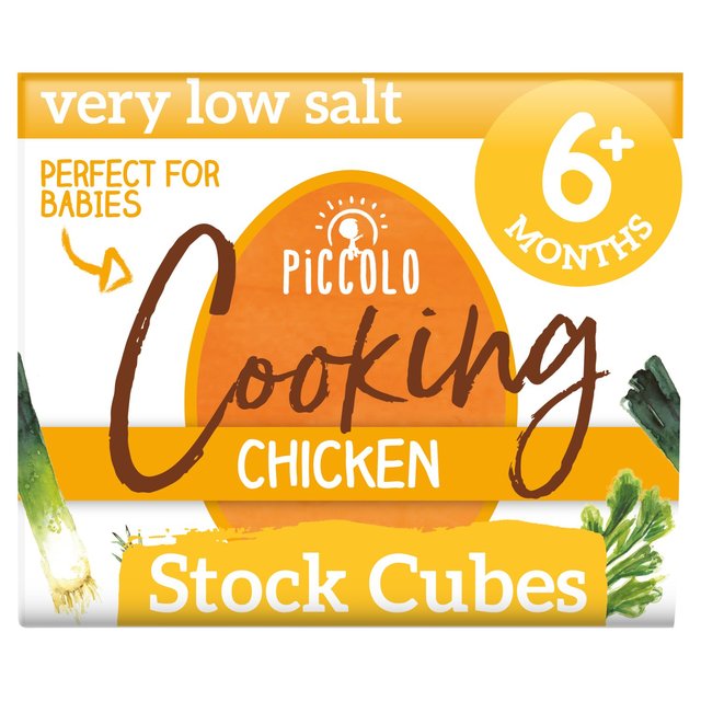 Piccolo Chicken Organic Stock Cubes, 6 mths+