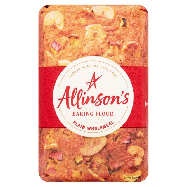 Allinson's Plain Wholemeal Baking Flour Sugar & Home Baking M&S   