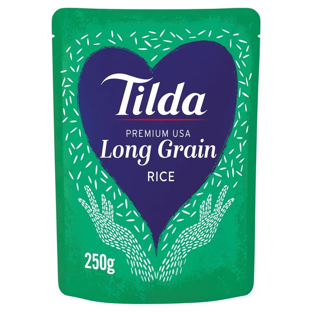 Tilda Microwave Premium USA Long Grain Rice