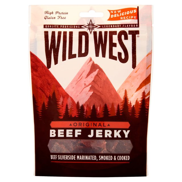 Wild West Original Jerky Crisps, Nuts & Snacking Fruit M&S   