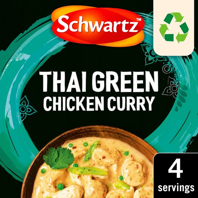 Schwartz Green Thai Curry FOOD CUPBOARD M&S   