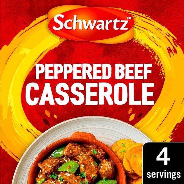 Schwartz Peppered Beef Casserole