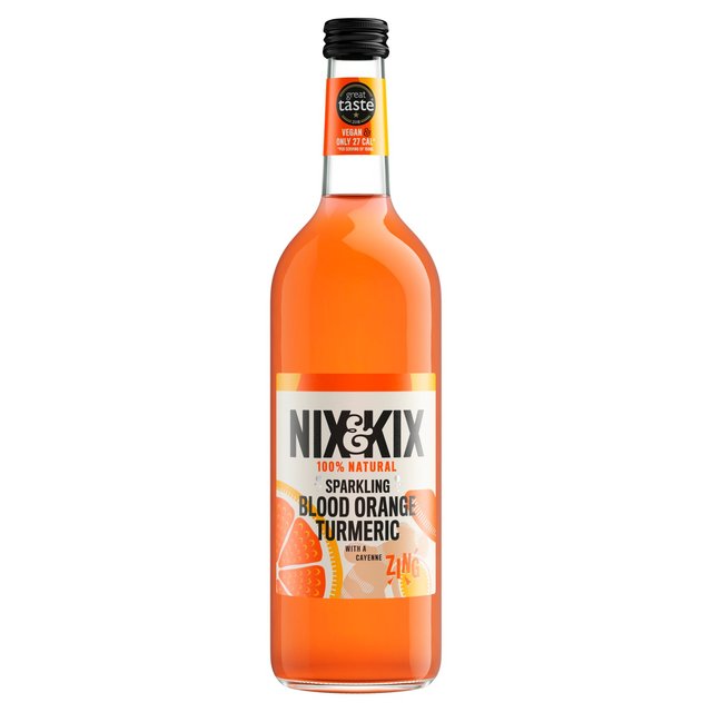 Nix & Kix Blood Orange & Turmeric Adult Soft Drinks & Mixers M&S   