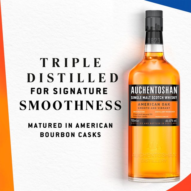 Auchentoshan American Oak Single Malt Whisky BEER, WINE & SPIRITS M&S   