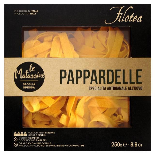 Filotea Le Matassine Pappardelle Nest Artisan Egg Pasta FOOD CUPBOARD M&S Default Title  