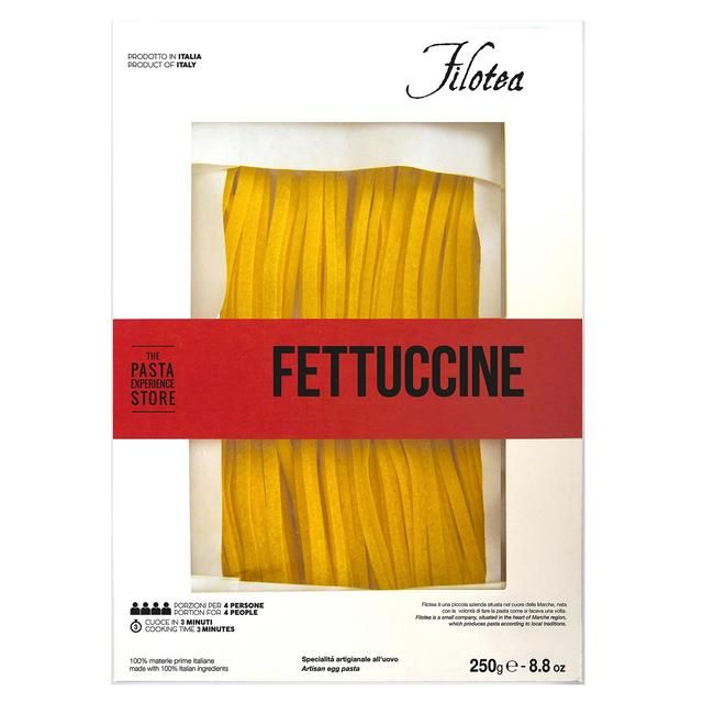 Filotea Fettuccine Artisan Egg Pasta FOOD CUPBOARD M&S   