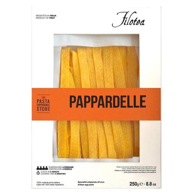 Filotea Pappardelle Artisan Egg Pasta FOOD CUPBOARD M&S Default Title  