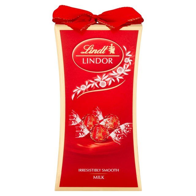 Lindt Lindor Milk Chocolate Bow Gift Box Perfumes, Aftershaves & Gift Sets M&S   