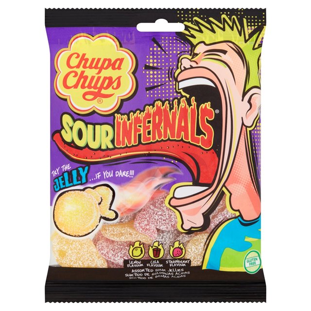 Chupa Chups Infernals Sour Jellies Free from M&S Default Title  