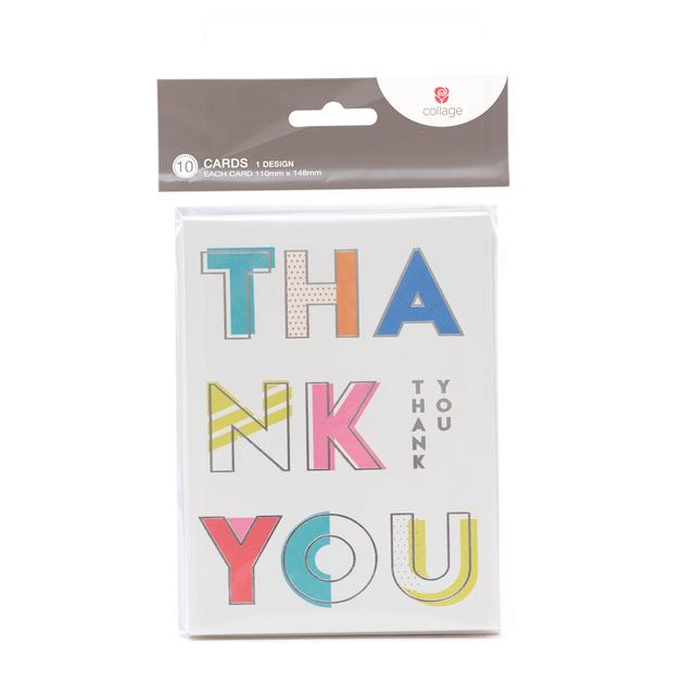 Rainbow Thank You Card Pack