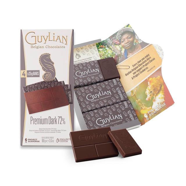 Guylian Dark 72% Bars Sweets M&S   