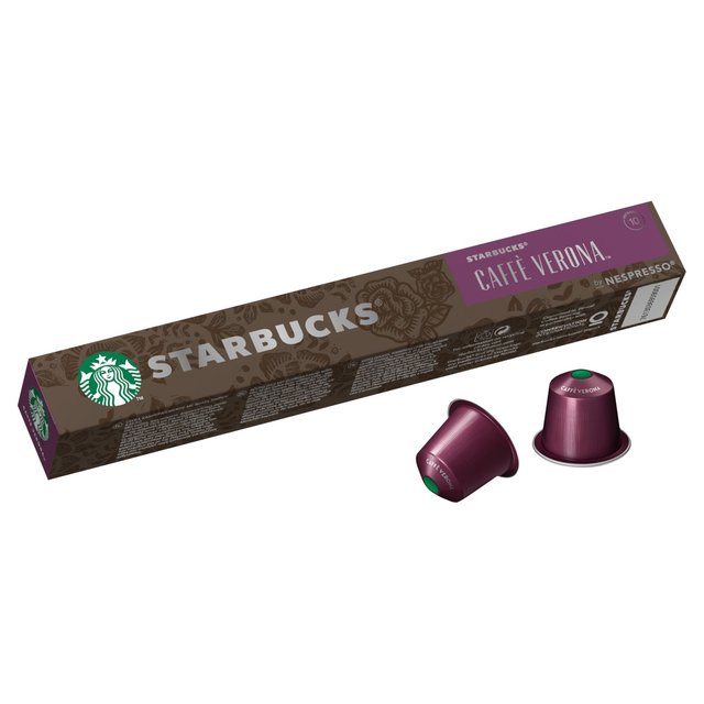 STARBUCKS by NESPRESSO CAFFE VERONA Espresso Coffee Pods Tea M&S   