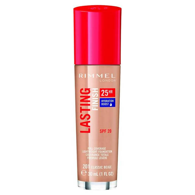 Rimmel Lasting Finish Foundation 201 Classic Beige 30ml